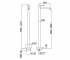 Напольный смеситель  LIGHT LIG031NO:Чертеж 