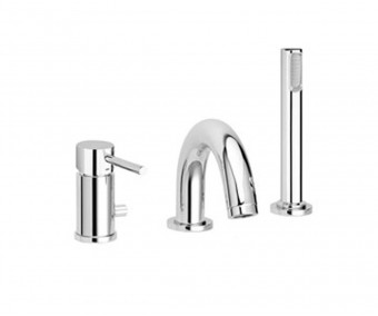 Смеситель для ванны LIGHT LIG040LCR