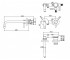 Настенный смеситель  LIGHT LIG106ST70:Чертеж 