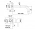 Смеситель для раковины  STICK SK006CR70:Чертеж 