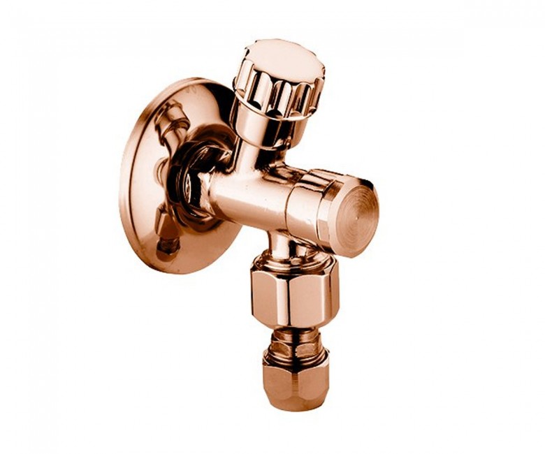 Кутовий вентиль з фільтром PAFFONI ACCESSORI ZACC 255 BR ZACC 255 BR