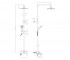 Душевая система  LIGHT BLU ZCOL632CR:Чертеж 