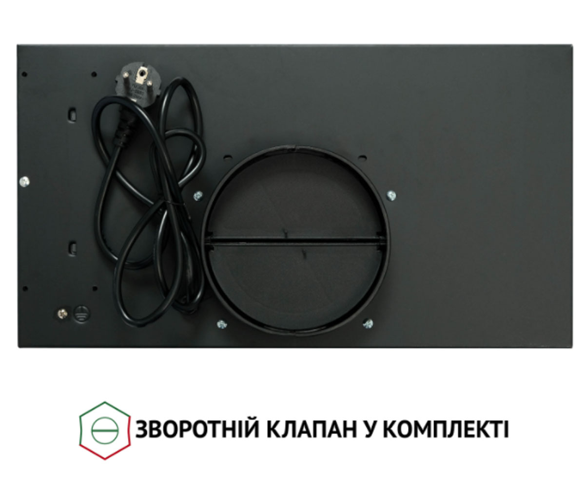 Полновстраиваемая вытяжка  BI 5453 BL 850 LED STRIP:Фото 2