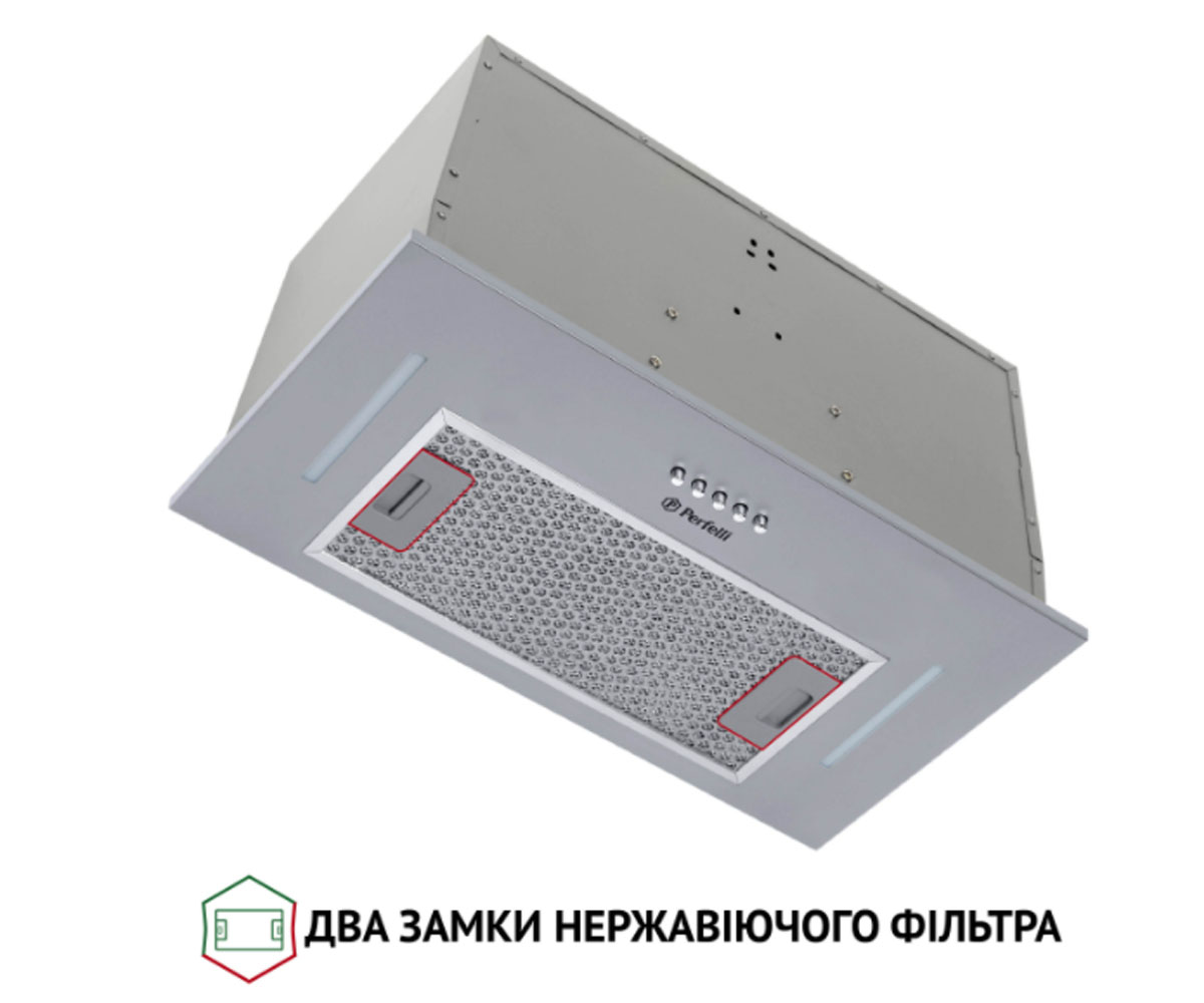 Полновстраиваемая вытяжка  BI 5453 I 850 LED STRIP:Фото 6