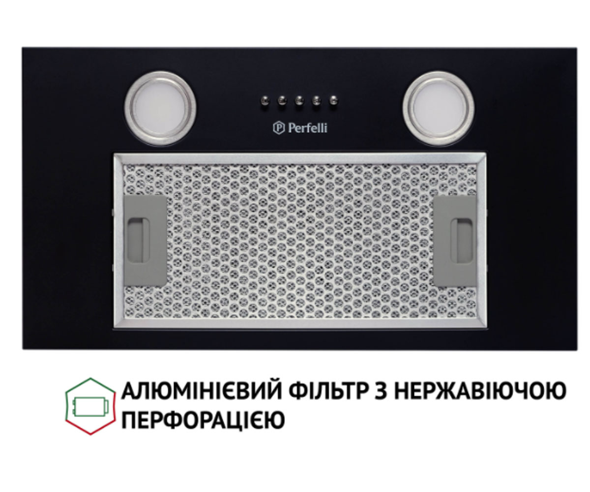 Вытяжка полновстраиваемая  BI 5652 BL 1000 LED:Фото 4