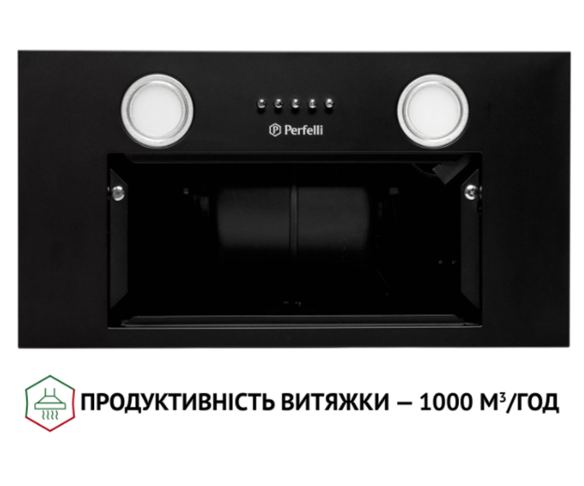 Вытяжка полновстраиваемая  BI 5652 BL 1000 LED:Фото 8