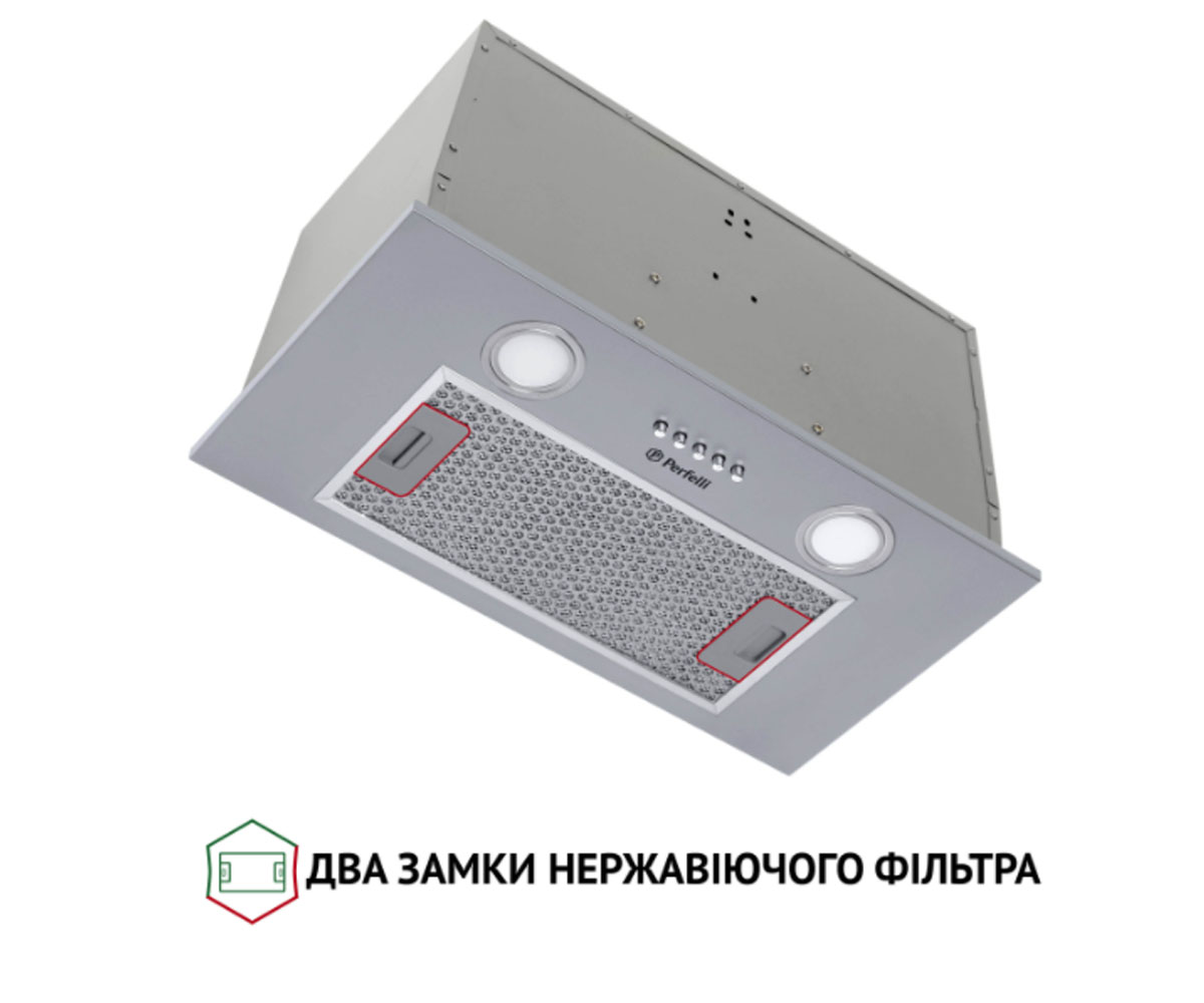 Вытяжка полновстраиваемая  BI 5652 I 1000 LED:Фото 6