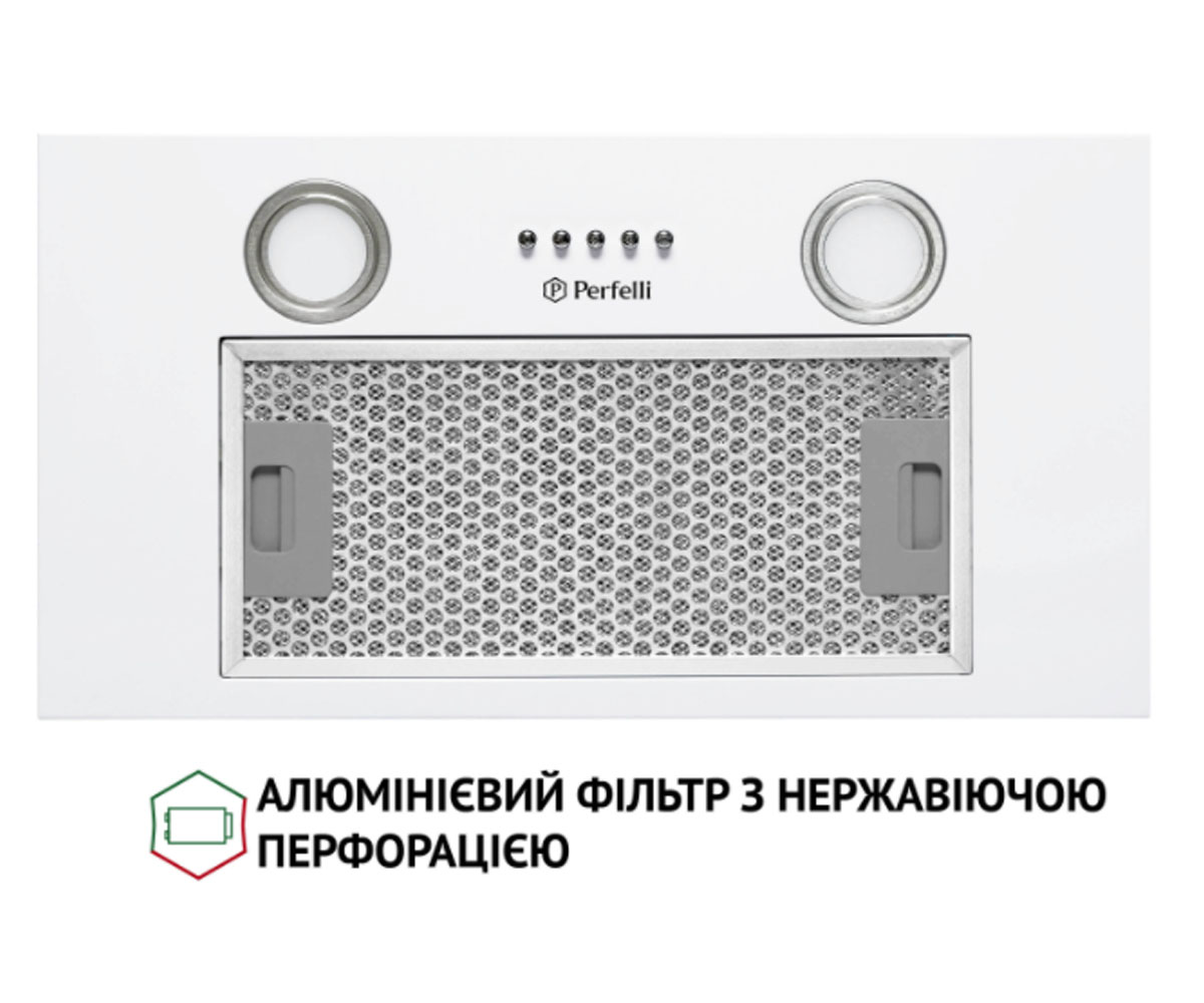 Вытяжка полновстраиваемая  BI 5652 WH 1000 LED:Фото 3