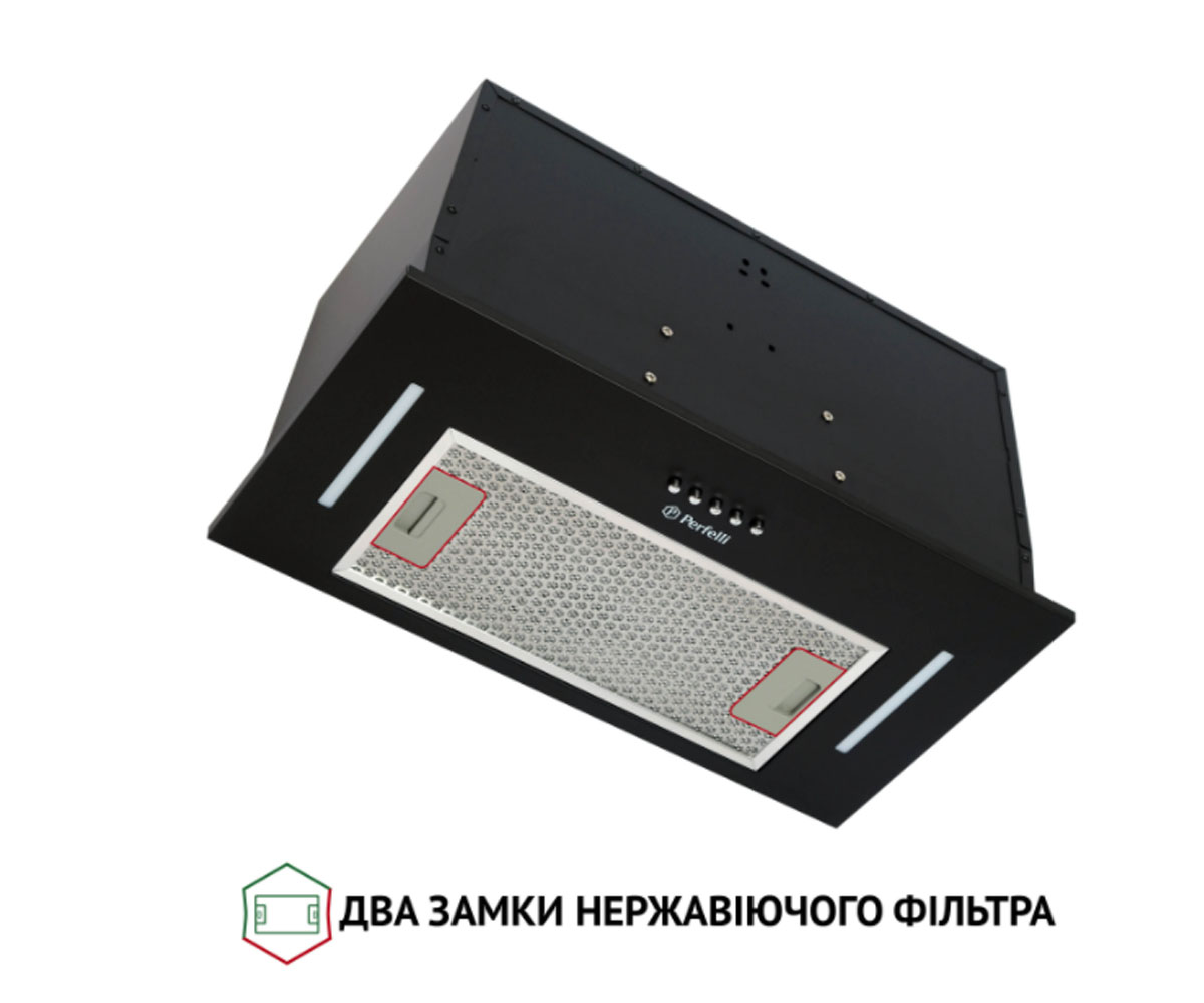 Вытяжка полновстраиваемая  BI 5653 BL 1000 LED:Фото 5