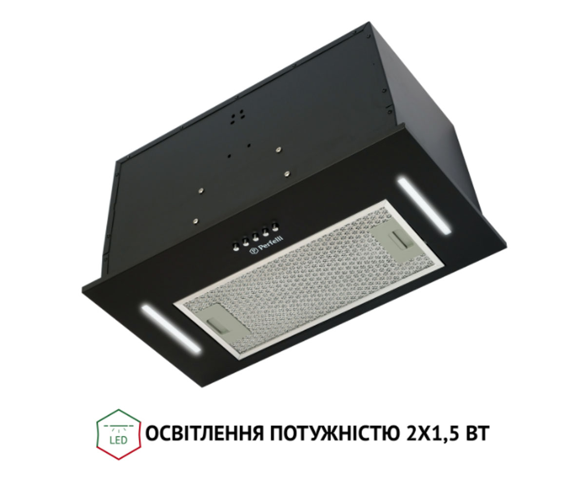 Вытяжка полновстраиваемая  BI 5653 BL 1000 LED:Фото 7