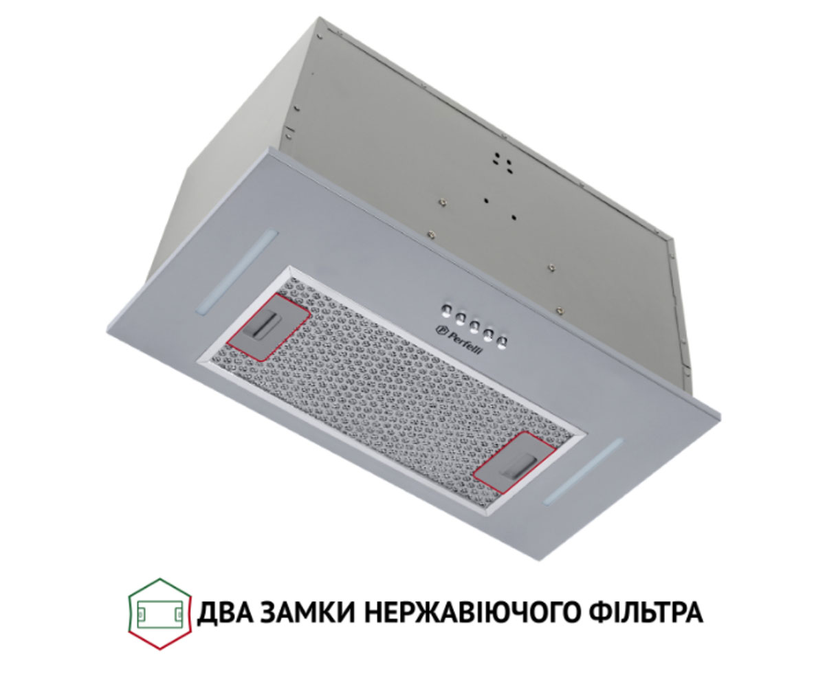 Вытяжка полновстраиваемая  BI 5653 I 1000 LED:Фото 6