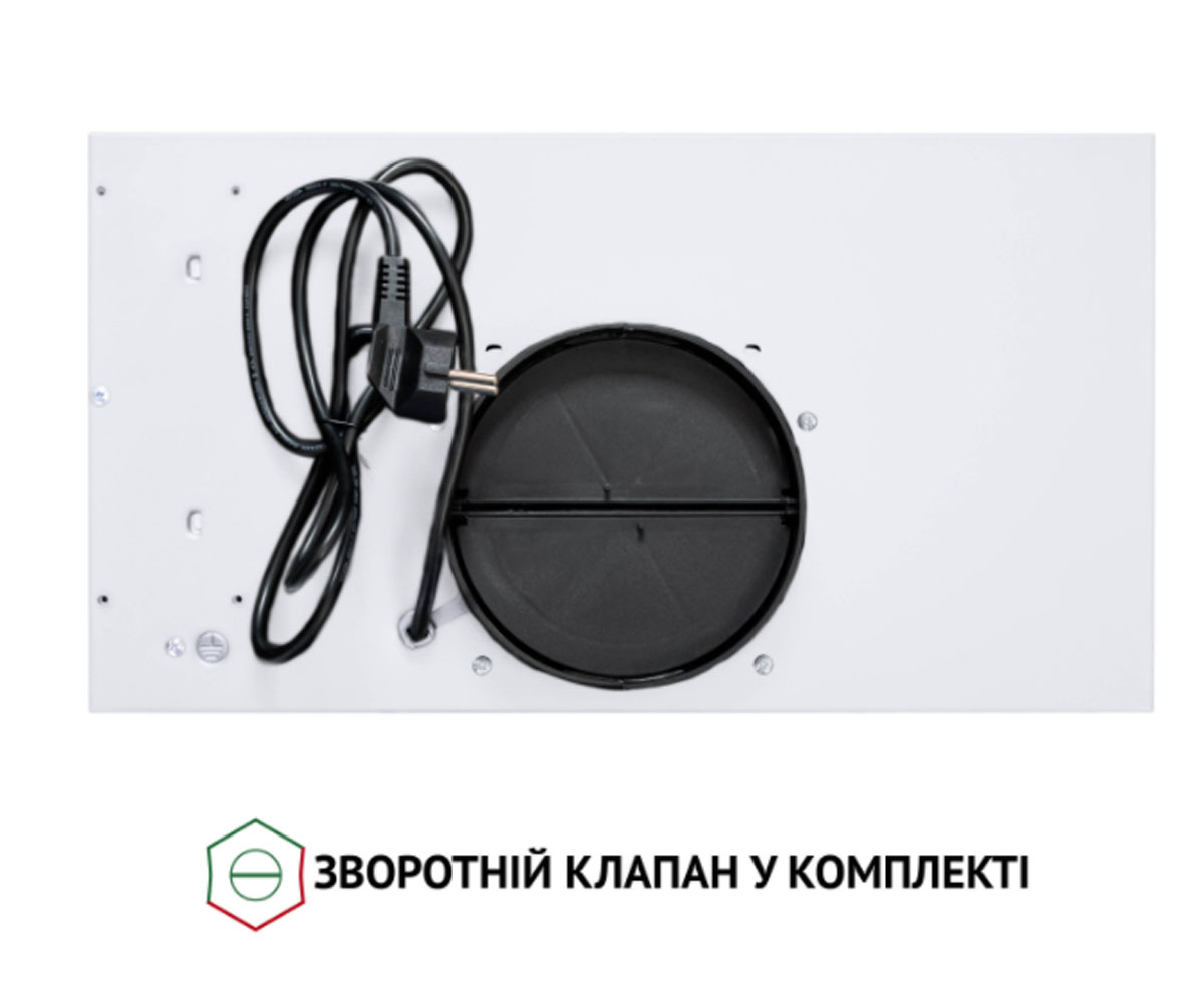 Вытяжка полновстраиваемая  BI 5653 WH 1000 LED:Фото 2