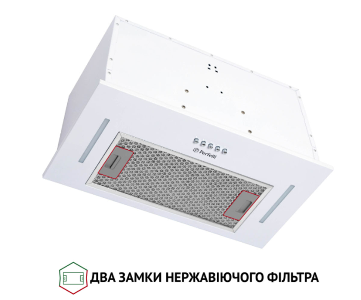 Вытяжка полновстраиваемая  BI 5653 WH 1000 LED:Фото 5