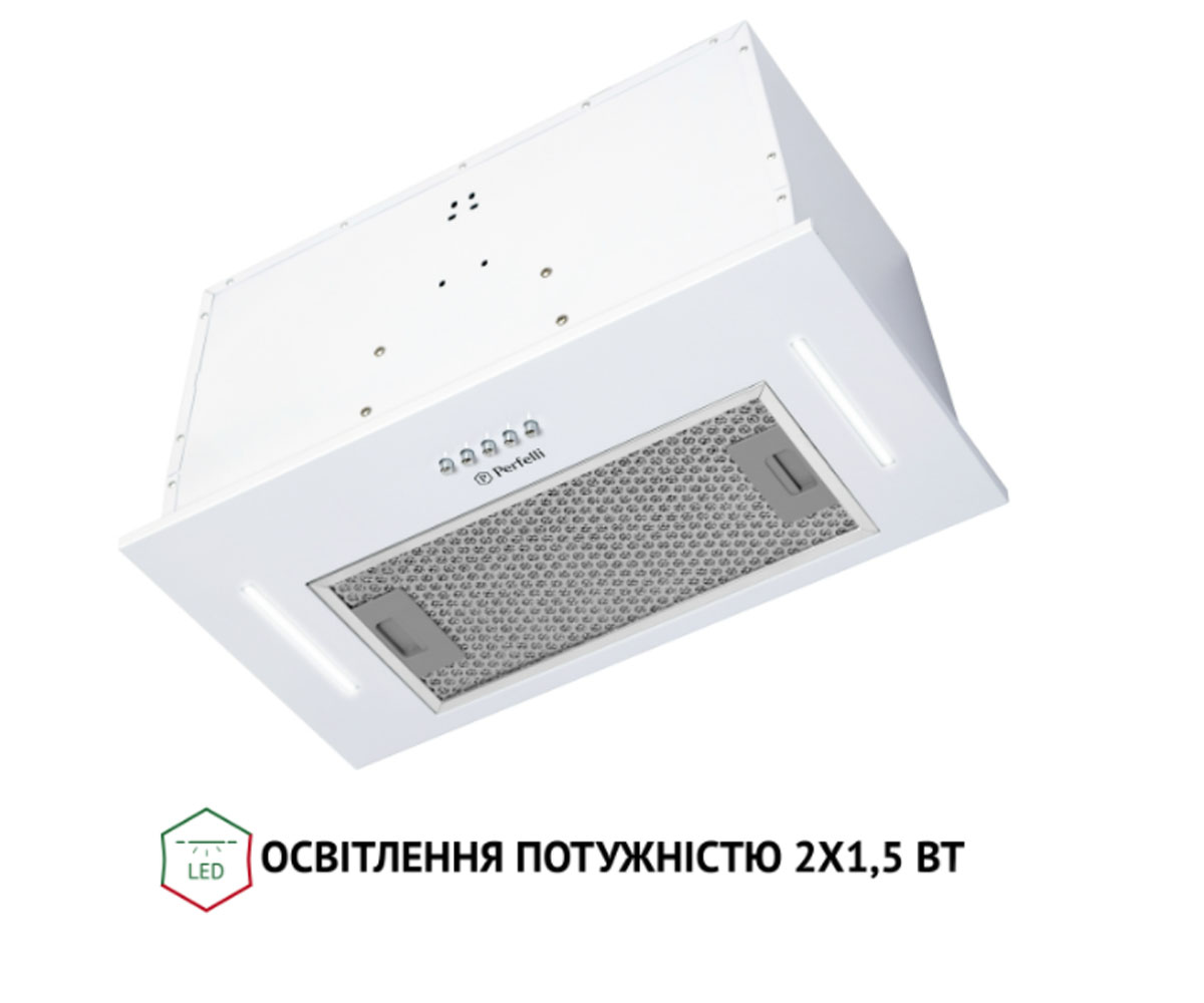 Вытяжка полновстраиваемая  BI 5653 WH 1000 LED:Фото 7