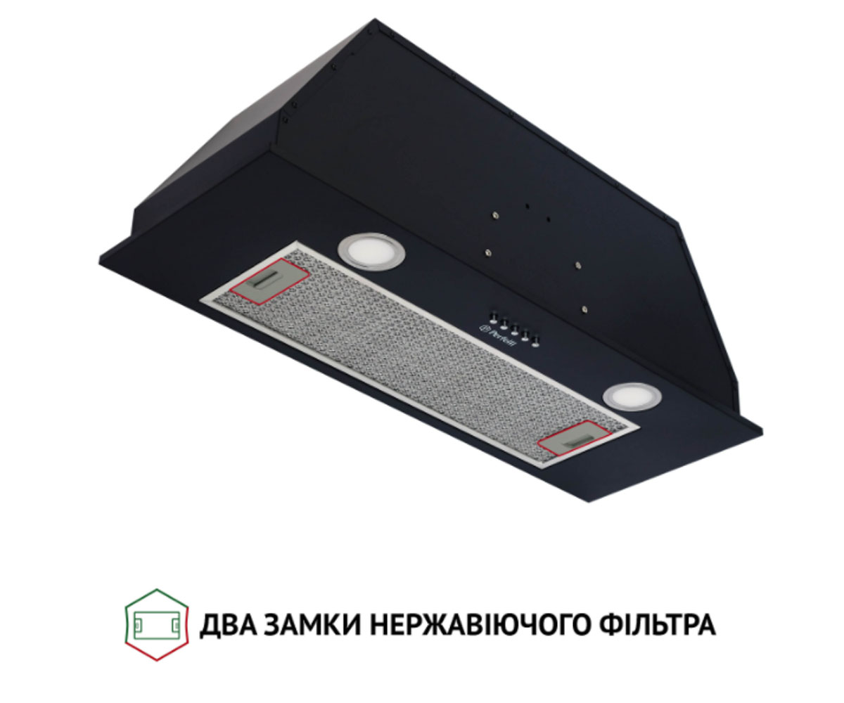 Вытяжка встраиваемая  BI 7652 BL 1000 LED:Фото 5