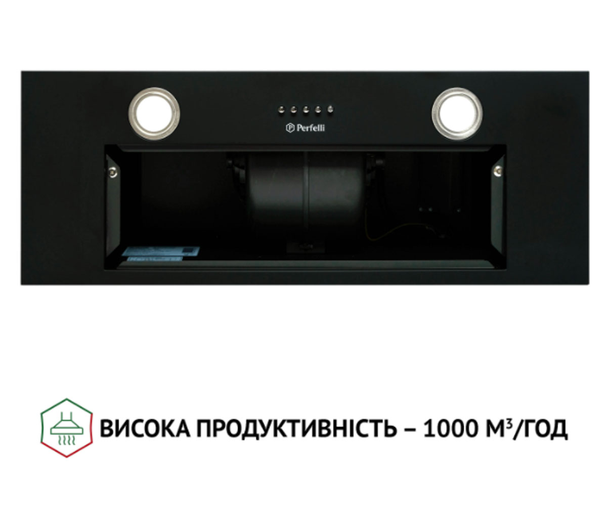 Вытяжка встраиваемая  BI 7652 BL 1000 LED:Фото 8