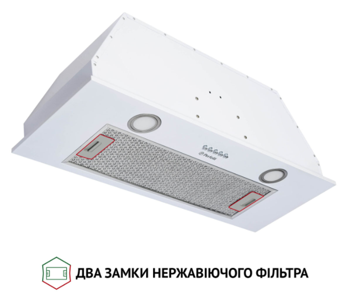 Вытяжка встраиваемая  BI 7652 WH 1000 LED:Фото 5