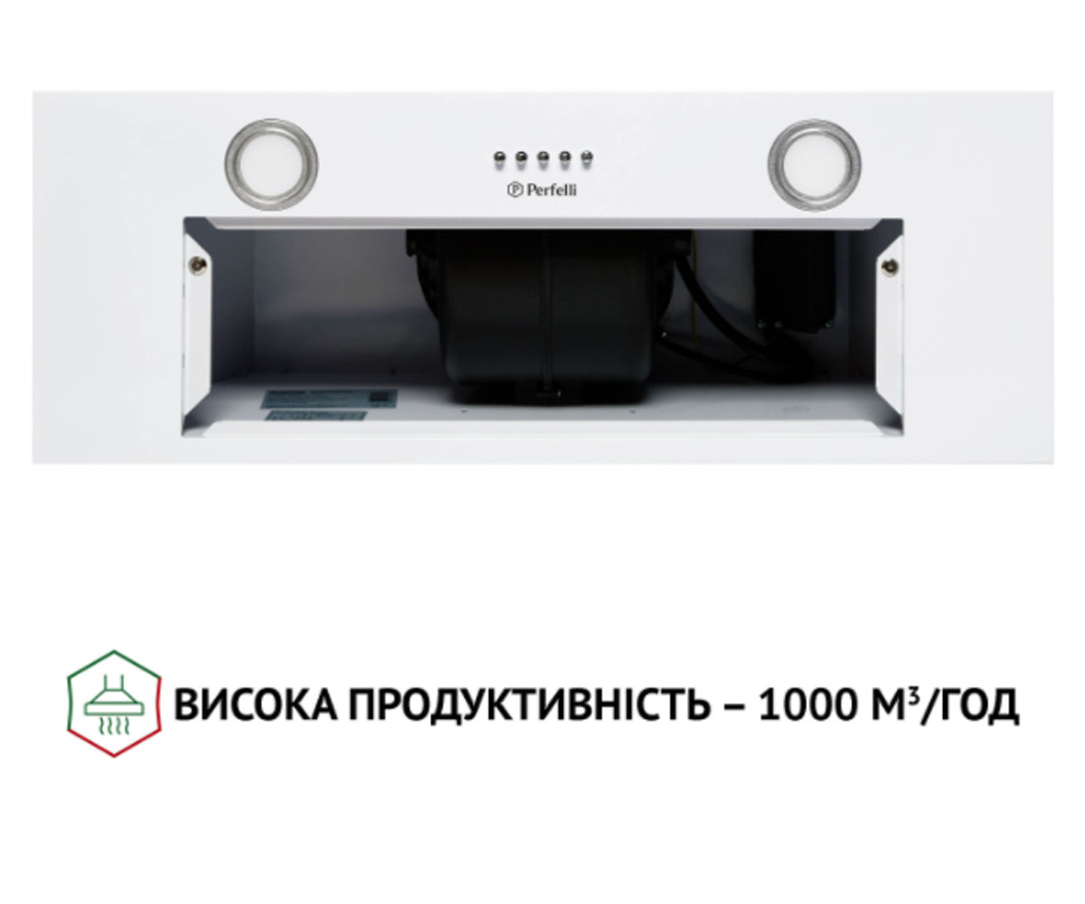 Вытяжка встраиваемая  BI 7652 WH 1000 LED:Фото 8