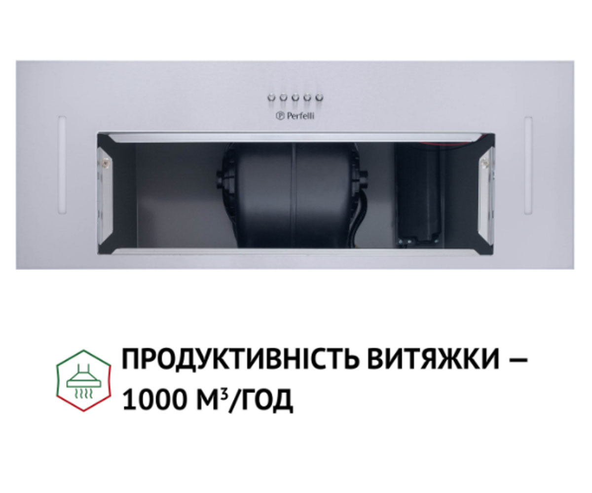 Вытяжка встраиваемая  BI 7653 I 1000 LED:Фото 10