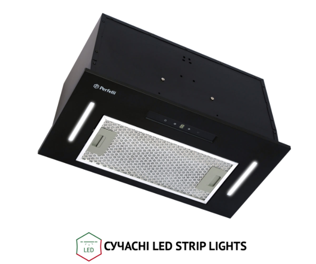 Полновстраиваемая вытяжка  BIS 5653 BL 1000 LED:Фото 6