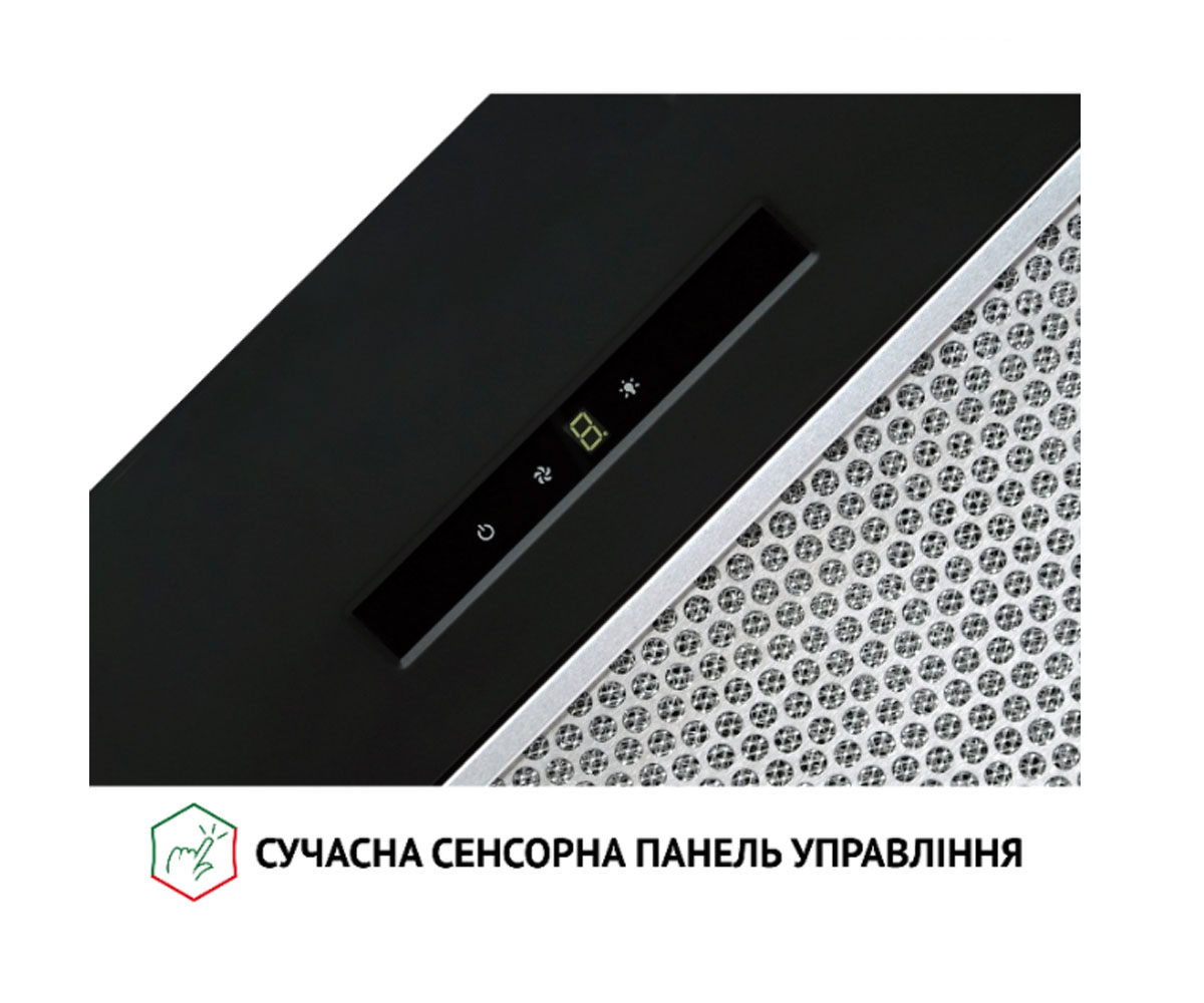 Полновстраиваемая вытяжка  BIS 5653 BL 1000 LED:Фото 9