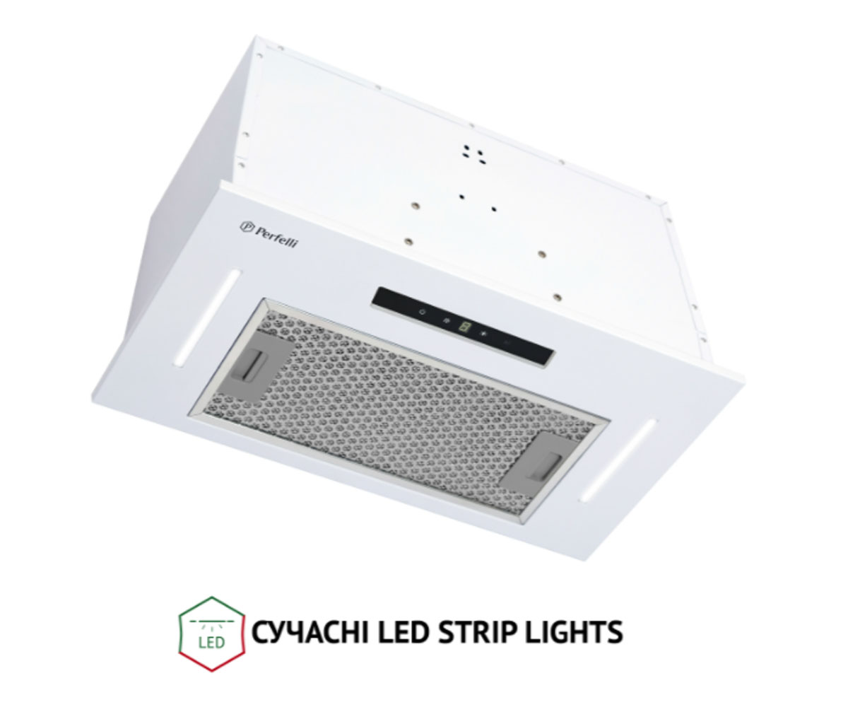Полновстраиваемая вытяжка  BIS 5653 WH 1000 LED:Фото 6