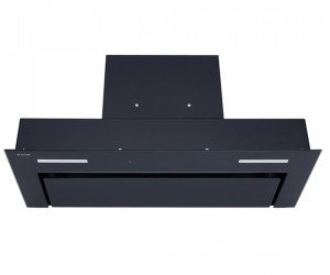 Витяжка сенсорна PERFELLI  BISP 7873 BL LED STRIP GLASS