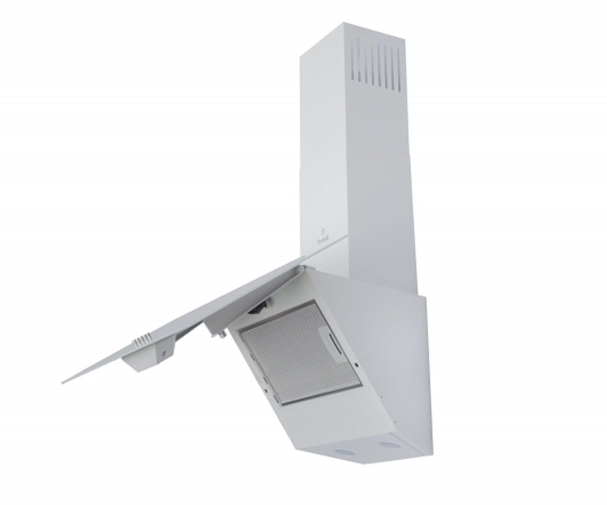 Вытяжка наклонная  DN 6272 D 700 WH LED:Фото 2