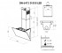 Наклонная вытяжка  DN 6472 D 850 BL LED:Чертеж 