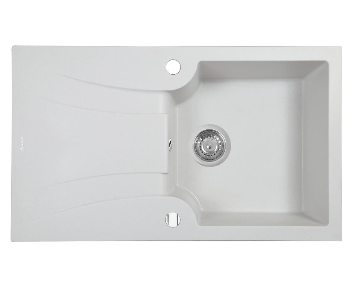 Мийка для кухні PERFELLI  FELICINETTO PGF 114-78 WHITE FELICINETTO PGF 114-78 WHITE
