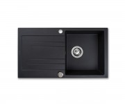 Кухонна мийка PERFELLI  FIORA PGF 1141-78 BLACK METALLIC