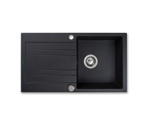 Кухонна мийка PERFELLI  FIORA PGF 1141-78 BLACK METALLIC