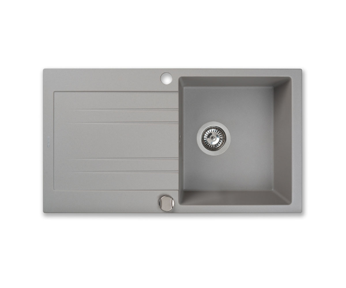Мийка для кухні PERFELLI FIORA FIORA PGF 1141-78 GREY METALLIC FIORA PGF 1141-78 GREY METALLIC