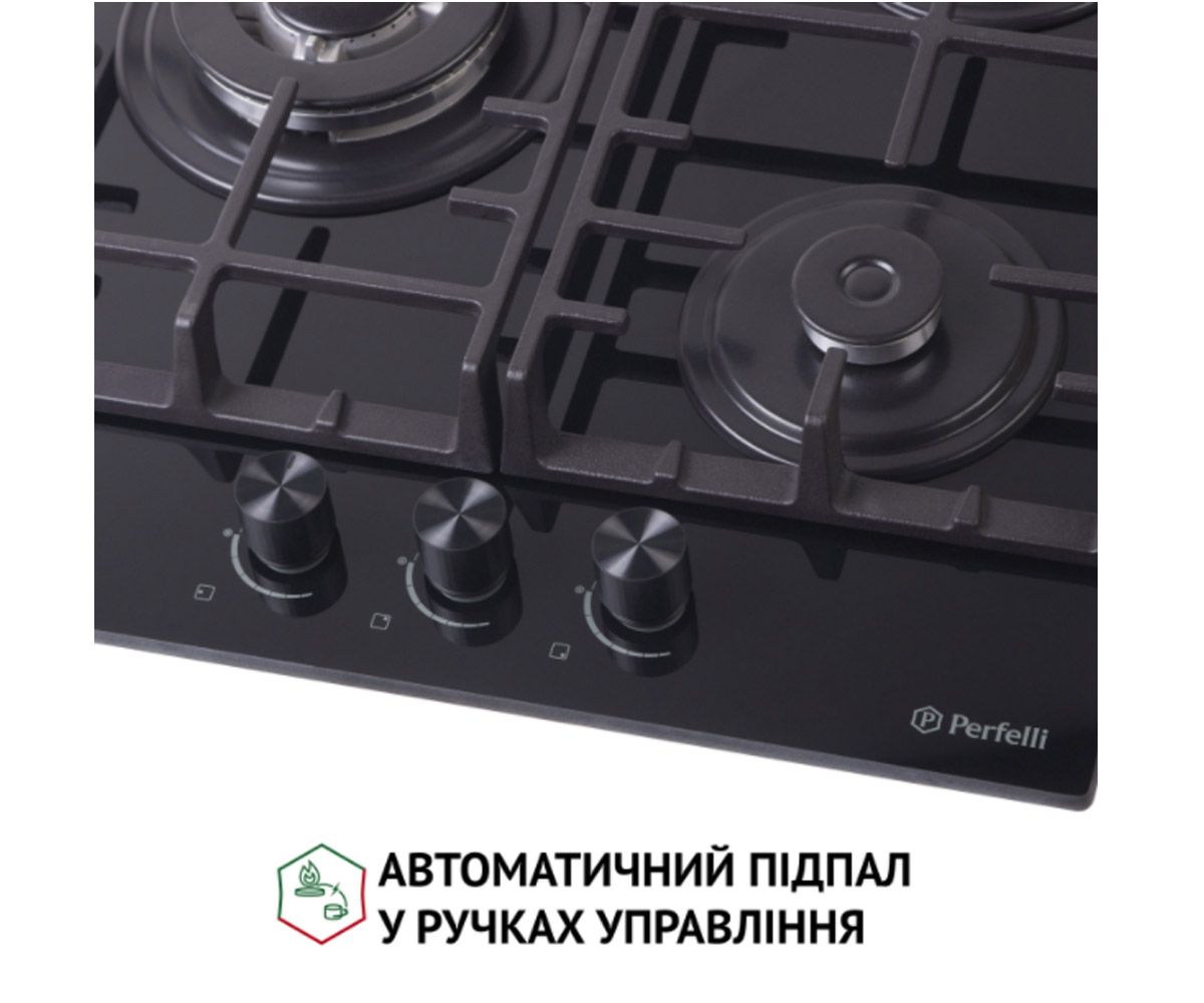 Поверхность на 3 конфорки  HGG 41627 BL:Фото 4