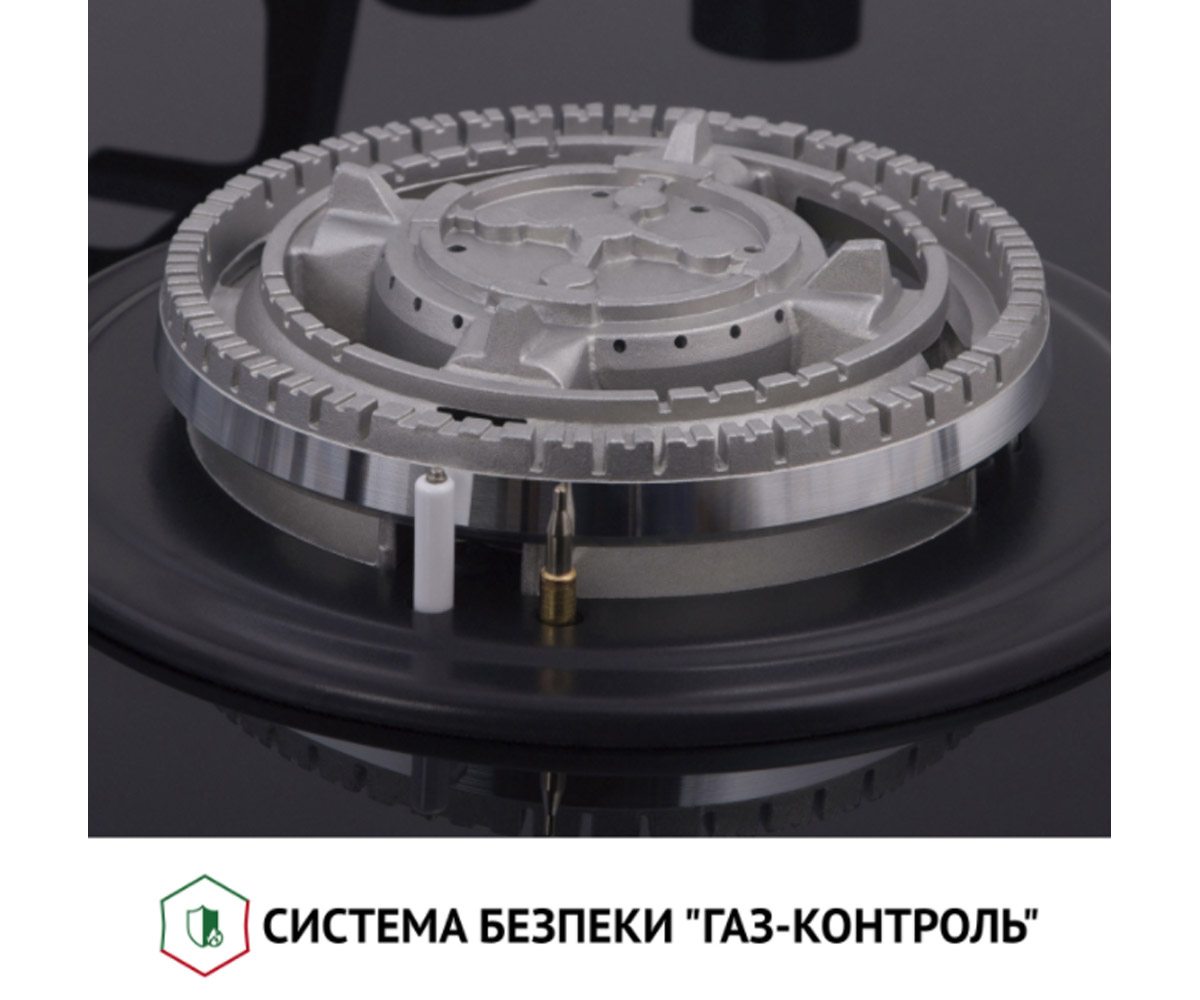 Поверхность на 3 конфорки  HGG 41627 BL:Фото 6