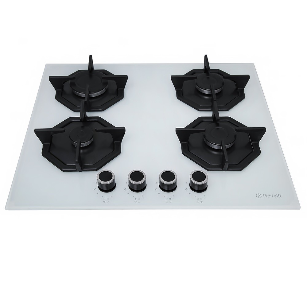 Чотирьохконфорочна пічка PERFELLI OTTO HGG 61043 WH HGG 61043 WH