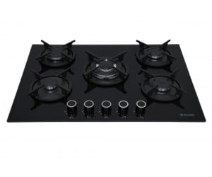 Пятиконфорочная плита PERFELLI ZERO HGG 71643 BL