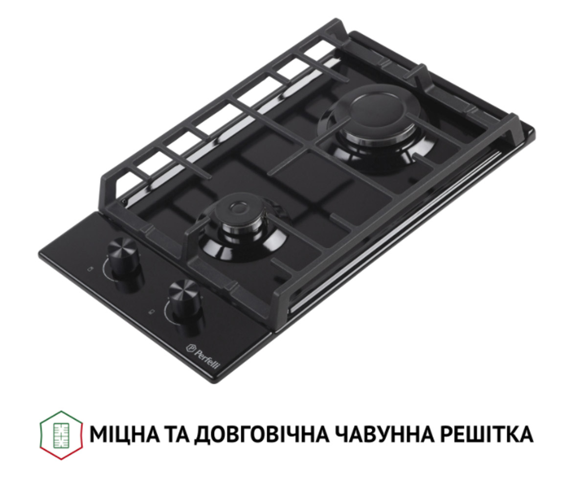 Поверхность на 2 конфорки  HGM 31427 BL:Фото 3