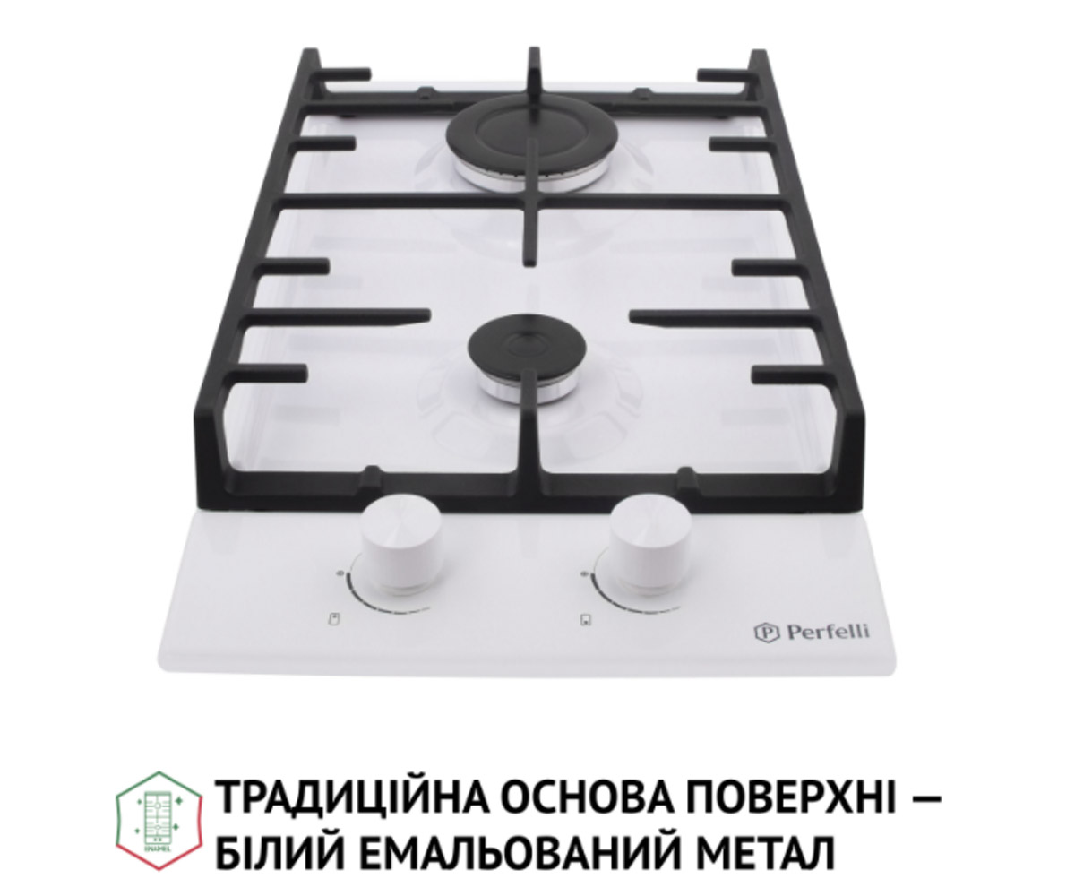 Поверхность на 2 конфорки  HGM 31427 WH:Фото 2
