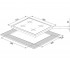 Панель газовая  GRANA HGM 611 W:Чертеж 
