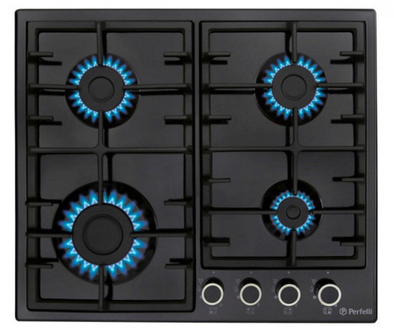Газовая плита с электроподжигом PERFELLI  HGM 61423 BL HGM 61423 BL