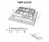 Варочная поверхность  RINETTE HGM 61620 BL:Чертеж 