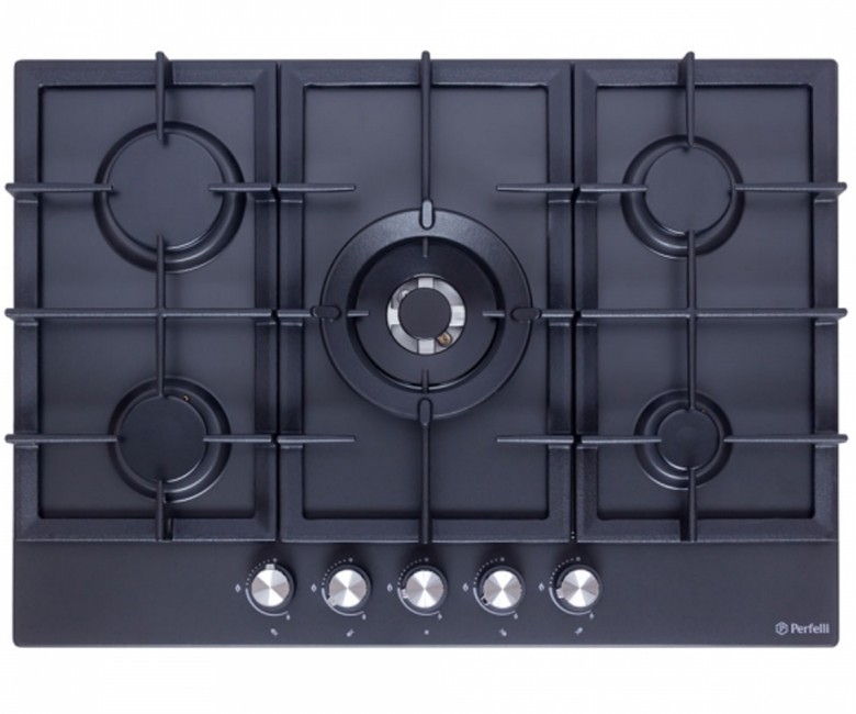 Поверхня для 5 конфорок PERFELLI HGM 71624 BL PERFELLI  HGM 71624 BL HGM 71624 BL