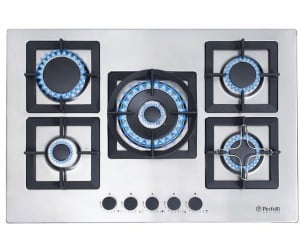 Газова варильна поверхня PERFELLI INOX SLIM LINE HGM 7540 INOX SLIM LINE