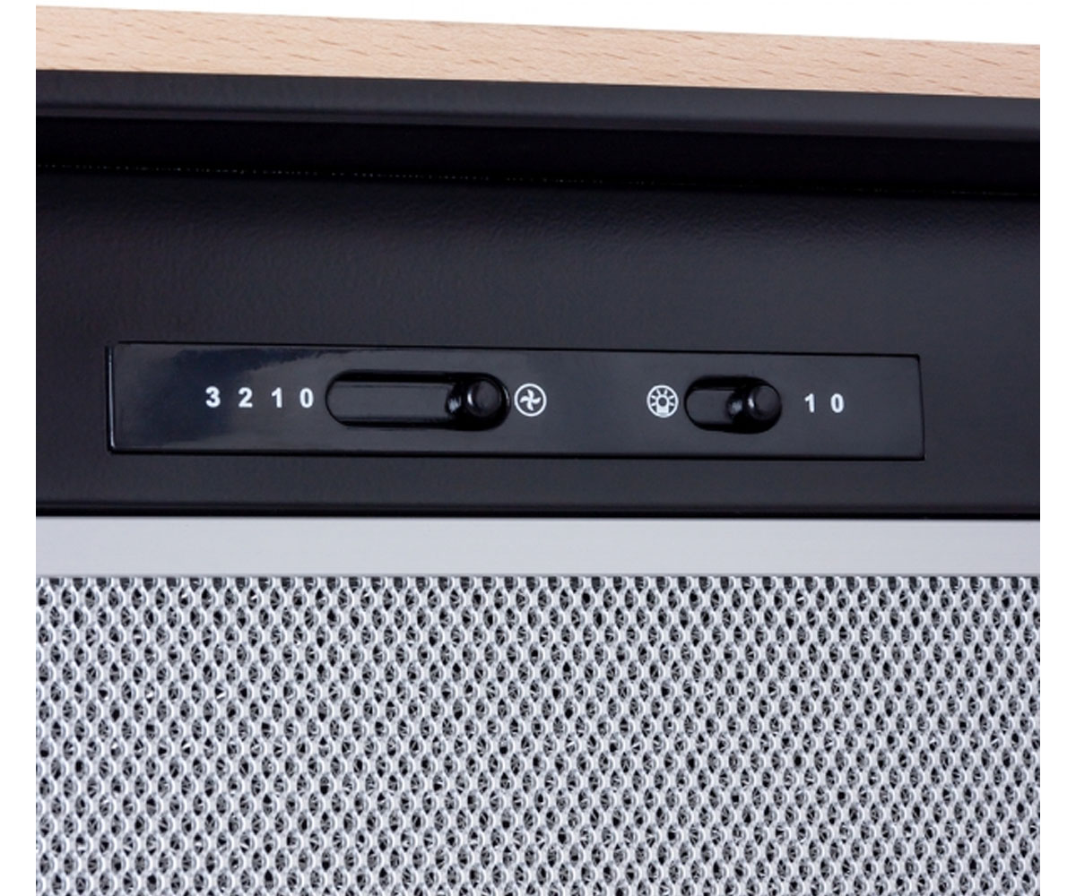 Купольная вытяжка  K 6122 BL WOOD LED:Фото 4