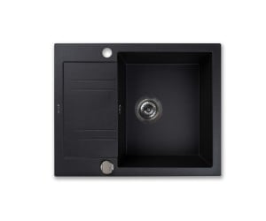 Кухонна мийка PERFELLI  LINEA PGL 1341-60 BLACK METALLIC