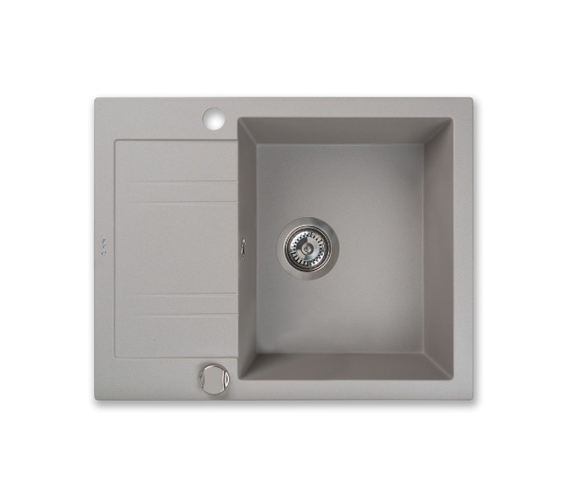 Кухонна мийка PERFELLI LINEA LINEA PGL 1341-60 GREY METALLIC LINEA PGL 1341-60 GREY METALLIC