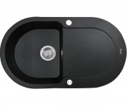 Мийка для кухні PERFELLI IZETTA OGI 1141-78 BLACK METALLIC