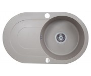 Мийка для кухні PERFELLI ORVIETTO OGO 1114-78 GREY METALLIC