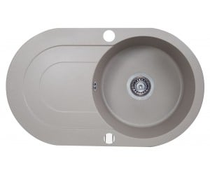 Мийка для кухні PERFELLI ORVIETTO OGO 1114-78 GREY METALLIC